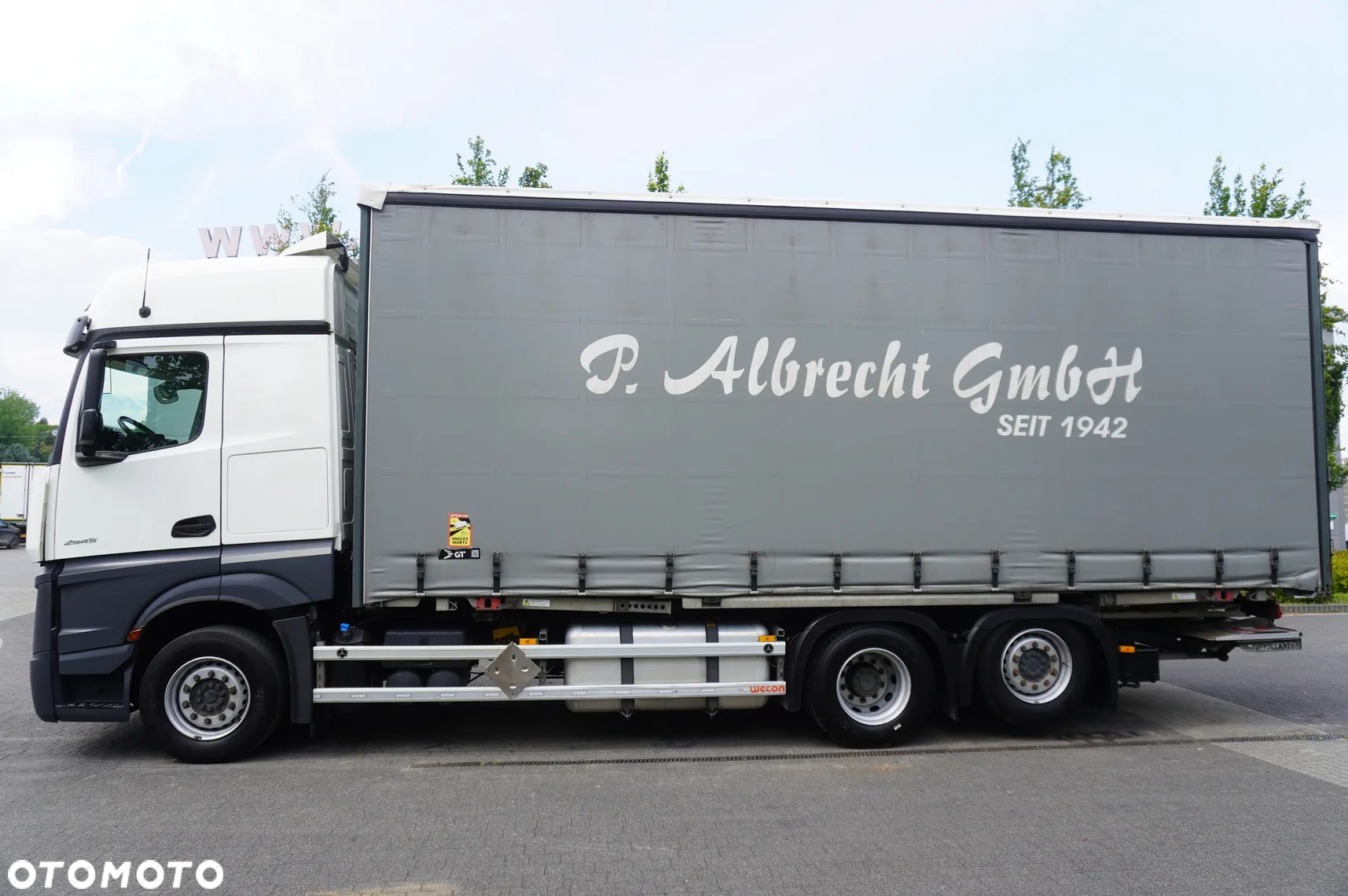 Mercedes-Benz Actros 2545 MP5 / BIG cab / Curtainsider 19 EPAL - 2