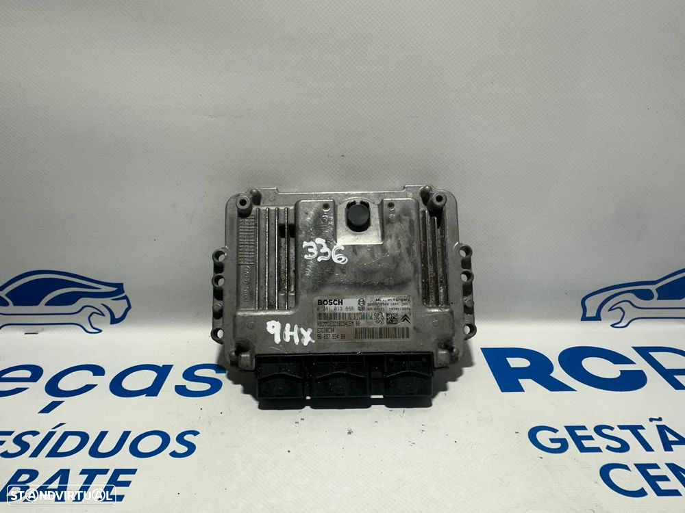 .Centralina Motor Original Bosch 0281013868 PSA Ford 9HX 1.6 HDi 90cv 9663755480