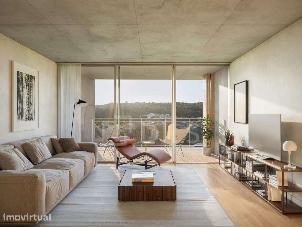 Apartamento T2 com varanda em novo empreendimento em Campolide - Grande imagem: 3/40