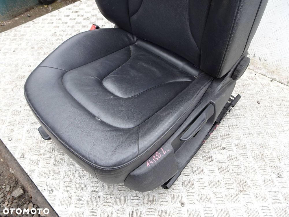 fotel kierowcy skóra audi a4 b8 - 3