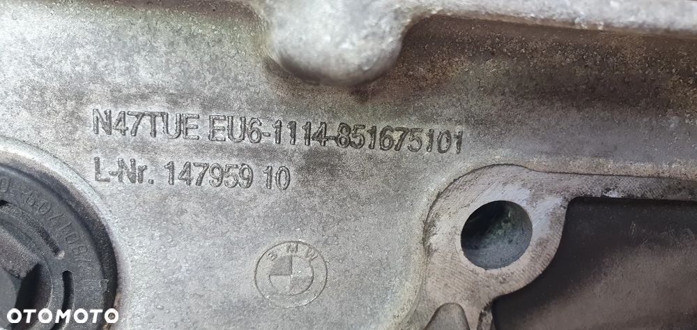 Silnik kompletny z osprzętem BMW X1 E84 Lift 2.0D N47D20C N47TUE 184KM Euro 5 - 11