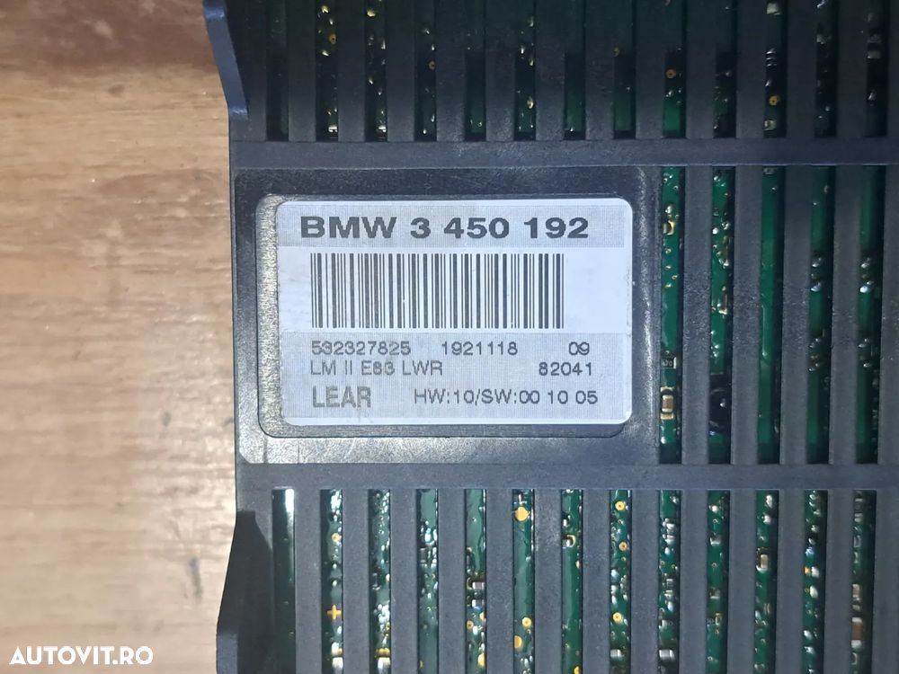 Unitate control ECU modul lumini LM II LWR Original BMW X3 E83 LCI - 3