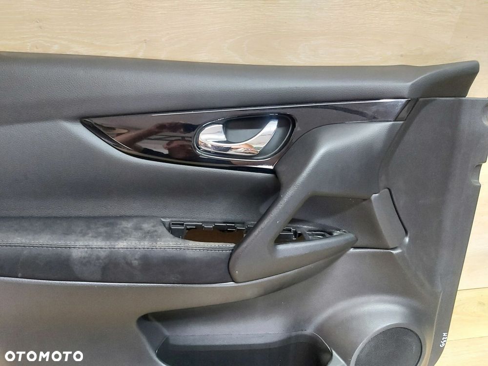 Nissan Qashqai II J11 boczek drzwi lewy przód tapicerka 80977-4EA1A - 3