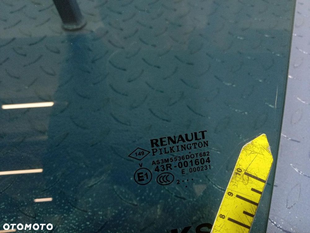 RENAULT LAGUNA III KOMBI SZYBA DRZWI TYŁ LEWA TYLNA - 7