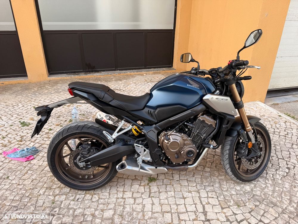 Honda CB Cb 650 Neo cafe Azul - 1