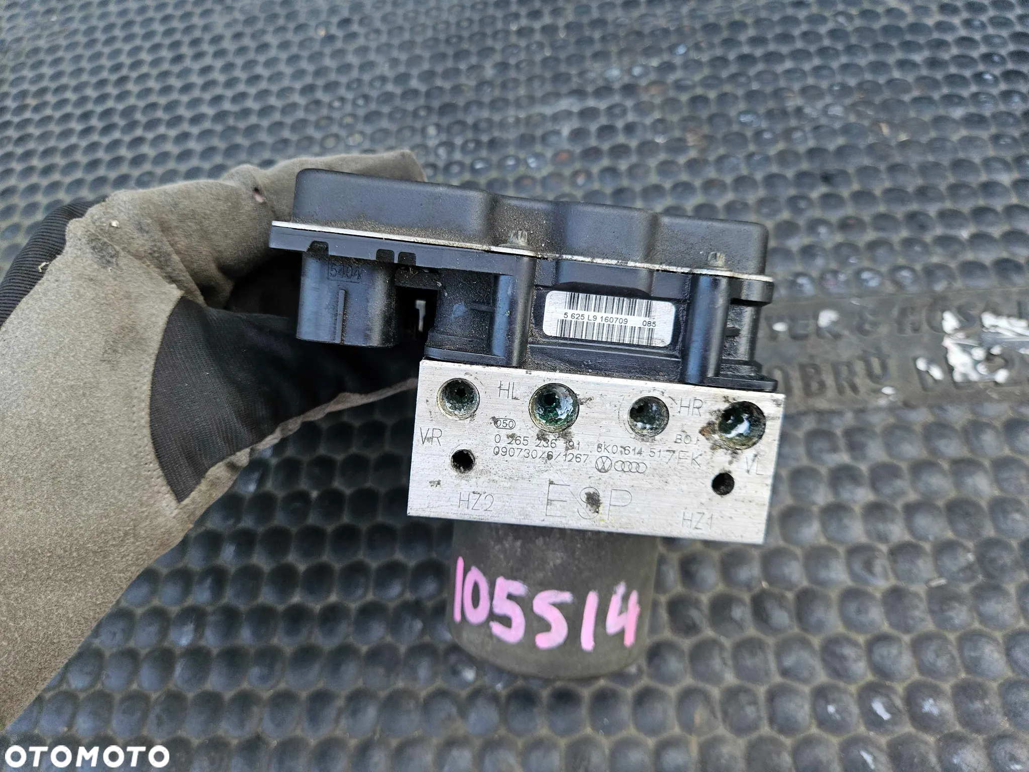 Pompa ABS 8K0614517FK 8K0907379BT 0265236191 ESP Hamulcowa Sterownik Modul Audi A4 B8 A5 8T - 2