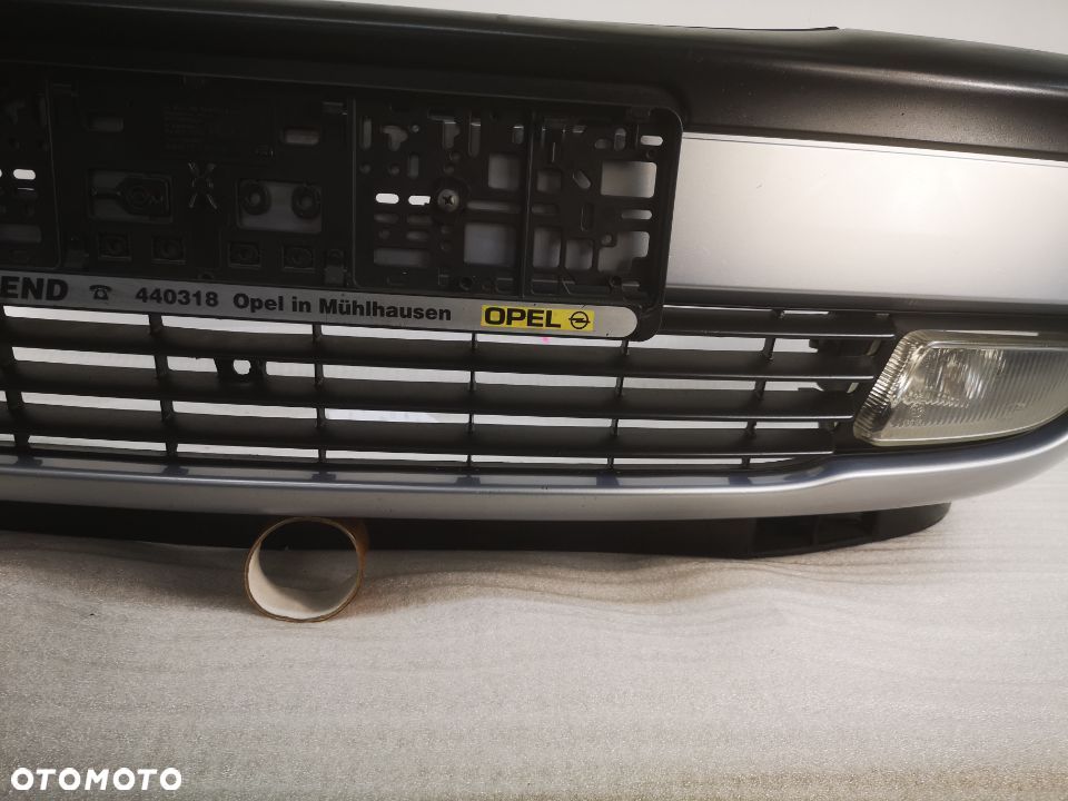 OPEL ZAFIRA 98- KOMPLETNY ZDERZAK Z HALOGENAMI PRZEDNI PRZÓD NR AUKCJI NZ619 - 7