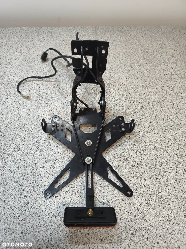 Mocowanie, podświetlenie tablicy rejestarcyjnej, ogon Kawasaki Z900 Z 900 2022 - 12