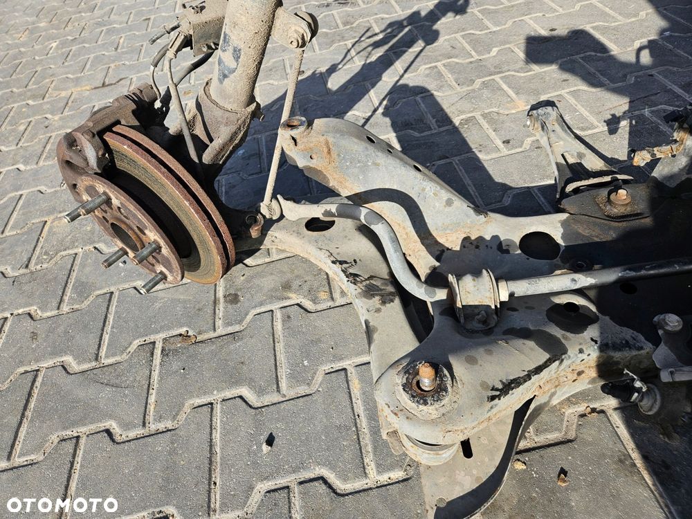 ford transit custom mk8 lift 2.0 tdci kołyska sanki wózek mcpersony komplet - 6