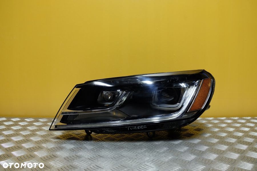 VW TOUAREG LIFT 2014-2018 REFLEKTOR LAMPA XENON Z LED LEWA USA - 1