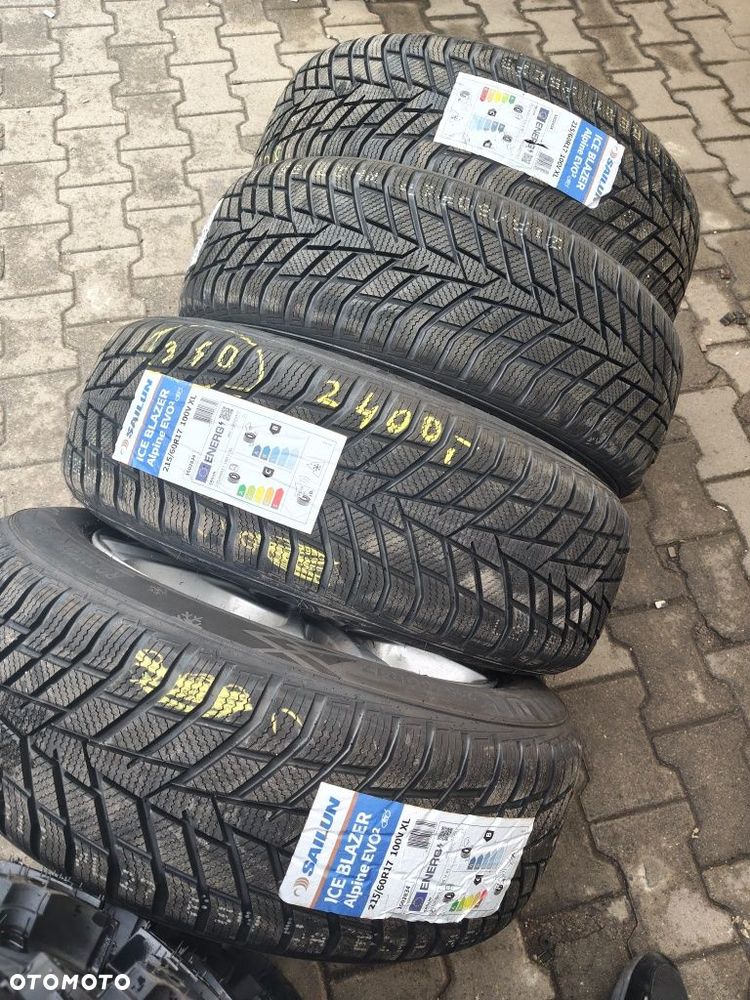 Koła aluminiowe zimowe 215/60/17 Dacia duster Nissan Qashqai Renault kadger - 4