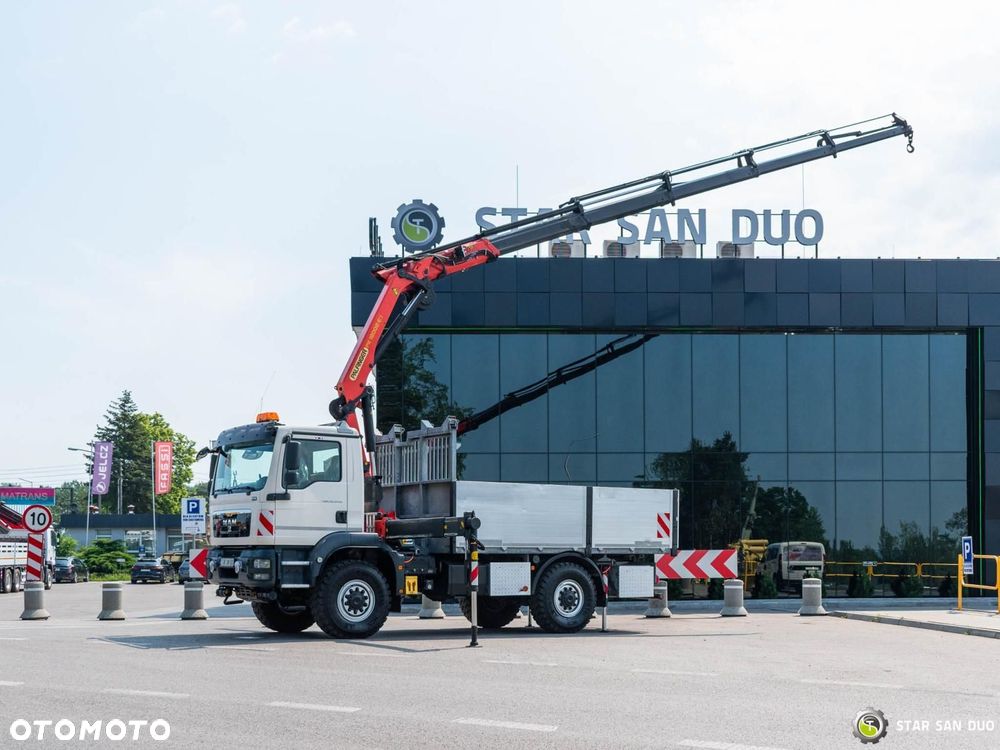MAN TGM 18.340 4x4 PALFINGER PK 18002 HDS Żuraw Wciągarka - 4