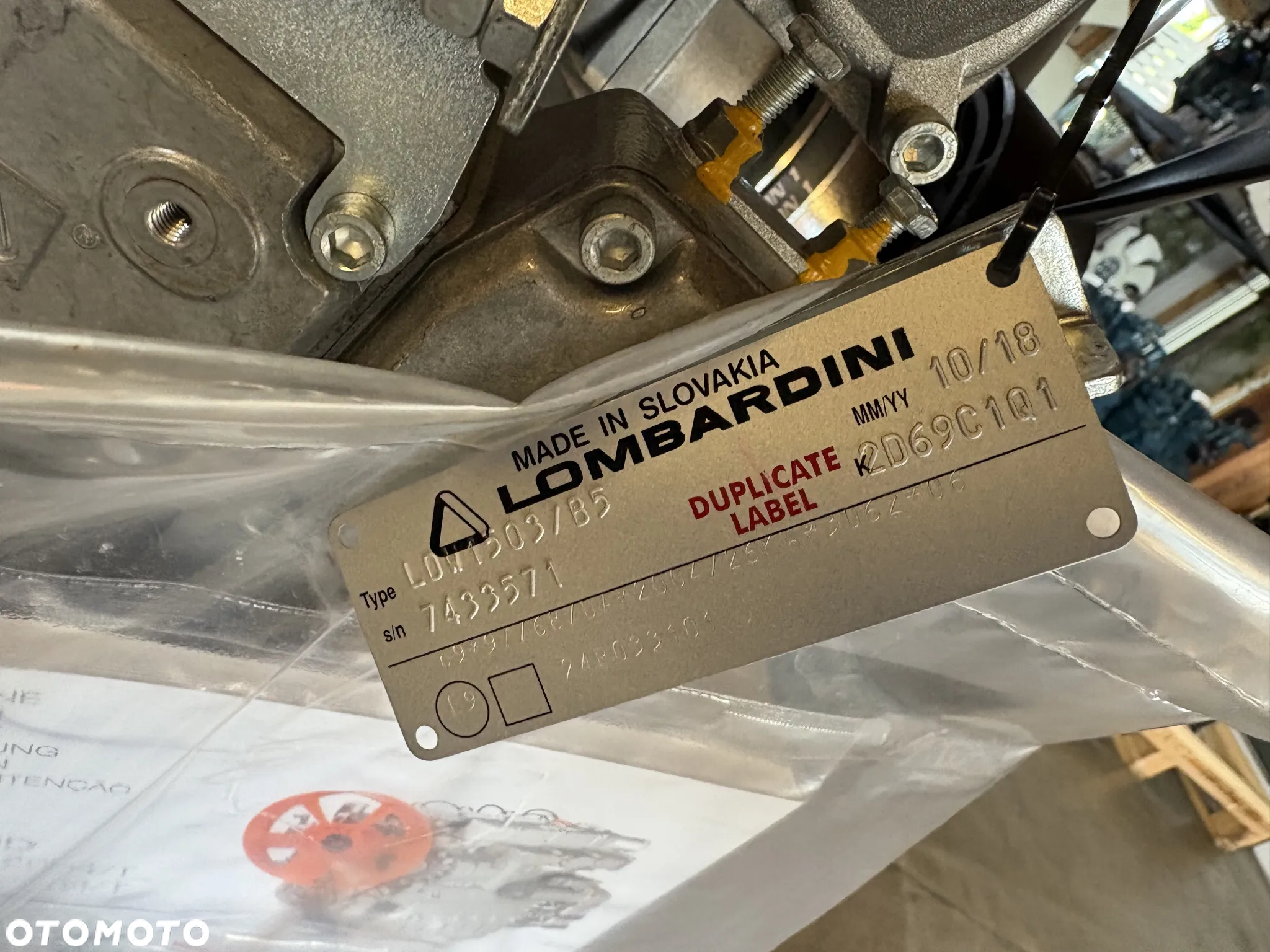 FV23% Silnik Lombardini LDW1503/B5 LDW1503 LDW1603 1503 1603 Nowy Kompletny - 9