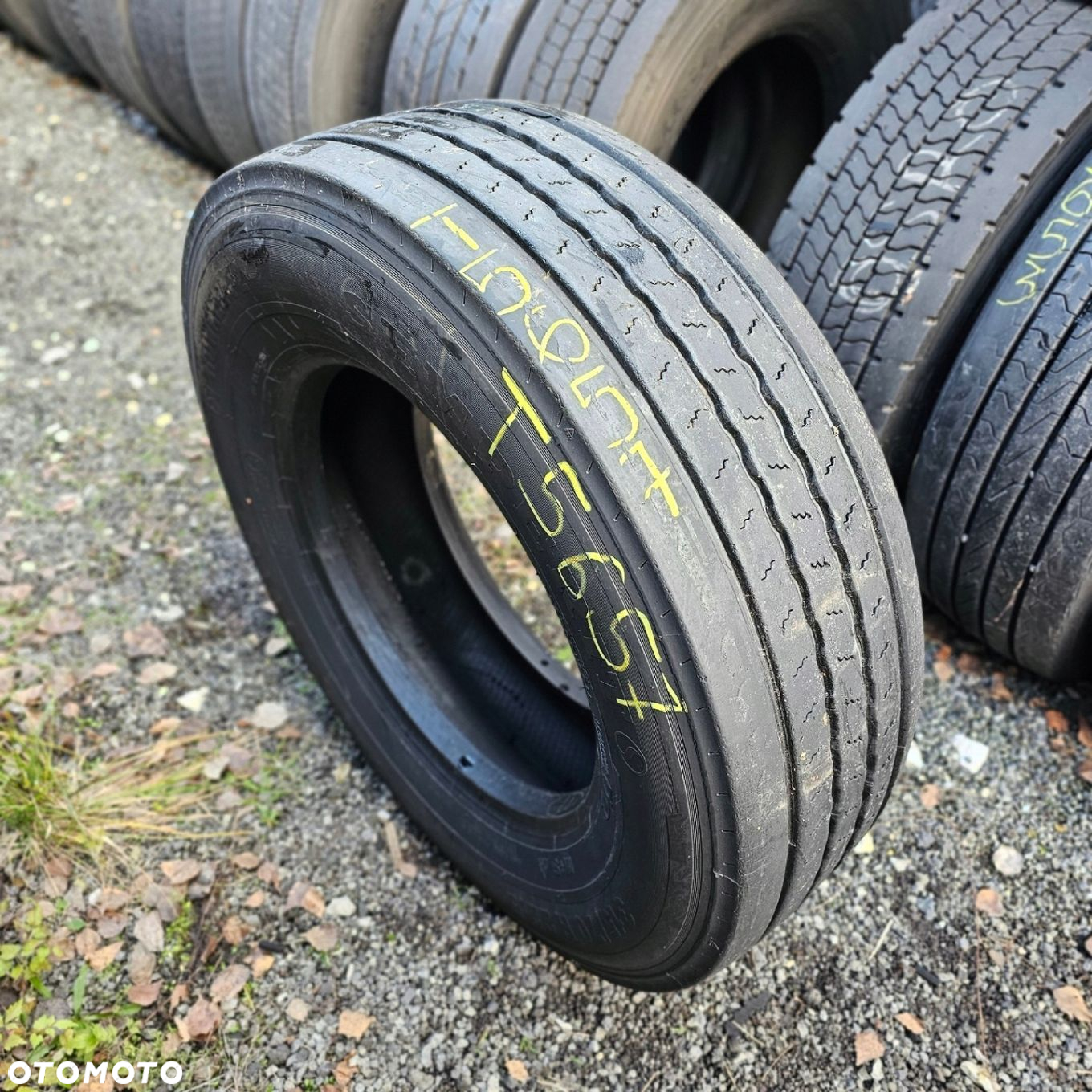 315/70R22,5 SEMPERIT RUNNER F2 9-10mm UŻYWANA OPONA PROWADZĄCA PRZÓD T5657 - 2