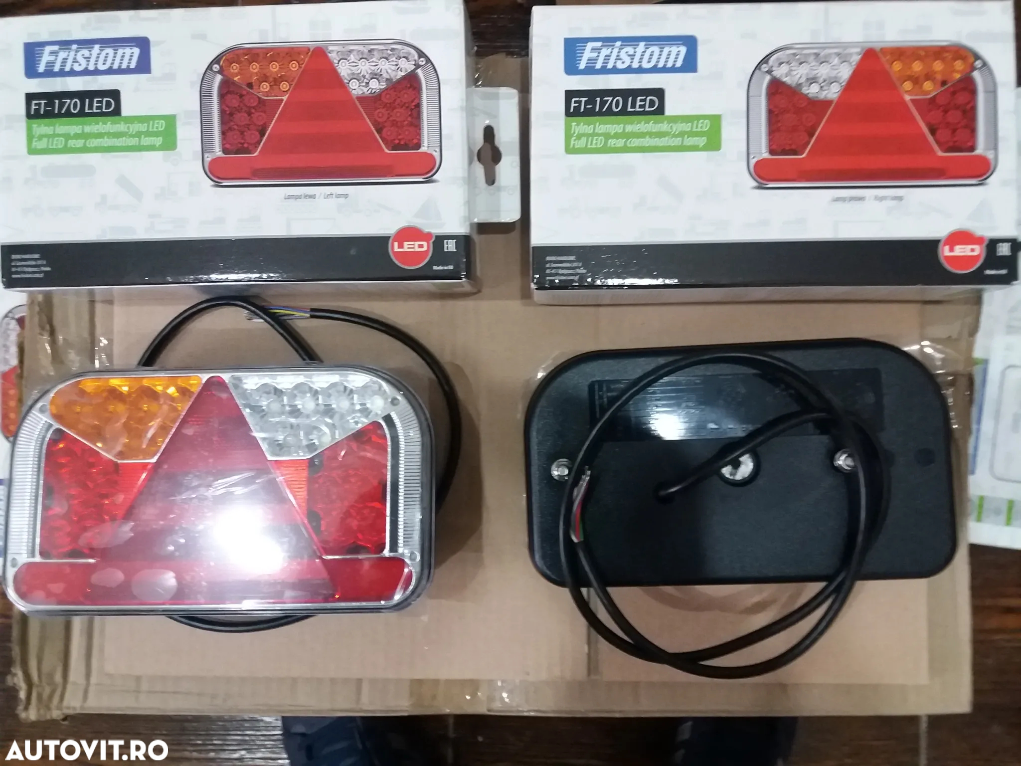 Lampa spate 240x140, 7 functii, iluminare numar, LED, dreapta, FT-170 Fristom, FT 170 - 11
