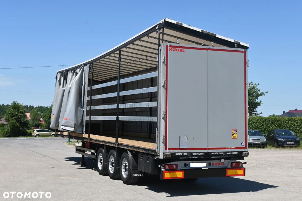 Kögel SN-24/ STANDARD / SAF / PODNOSZONY DACH / PODNOSZONA OŚ!!! - 1