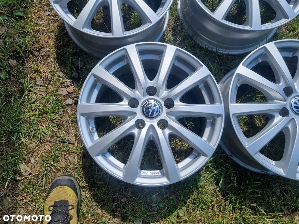 VW GOLF 8,7,TOURAN,CADY,SEAT LEON,SKODA,AUDI alu 6.5x16 ET46 5X112 bdb stan - 2