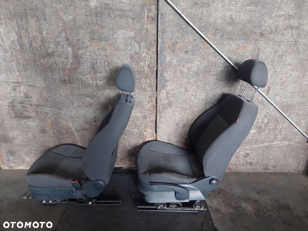 KOMPLET FOTELI LEWY PRAWY PRZÓD + KANAPA TYŁ + BOCZKI SEAT IBIZA III 5D - 10