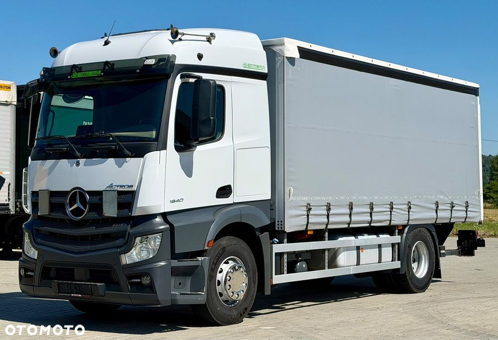 Mercedes-Benz ACTROS 1840 / FIRANKA / WINDA / 15 EUROPALET / 6.2 M DŁUGOŚCI / AUTOMAT / SYPIALKA / 12.2019 ROK / Z NIEMIEC - 1