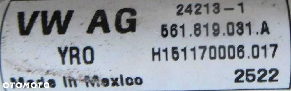 VW NEW BEETLE 5C 2014R 1.2 TSI CHŁODNICA NAGRZEWNICY NAGRZEWNICA 561819031A - 5