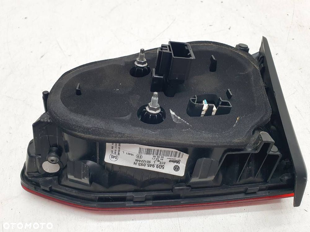 LAMPA TYŁ TYLNA LEWA LED W KLAPE VW GOLF VII KOMBI LIFT EU 5G9945093H - 3
