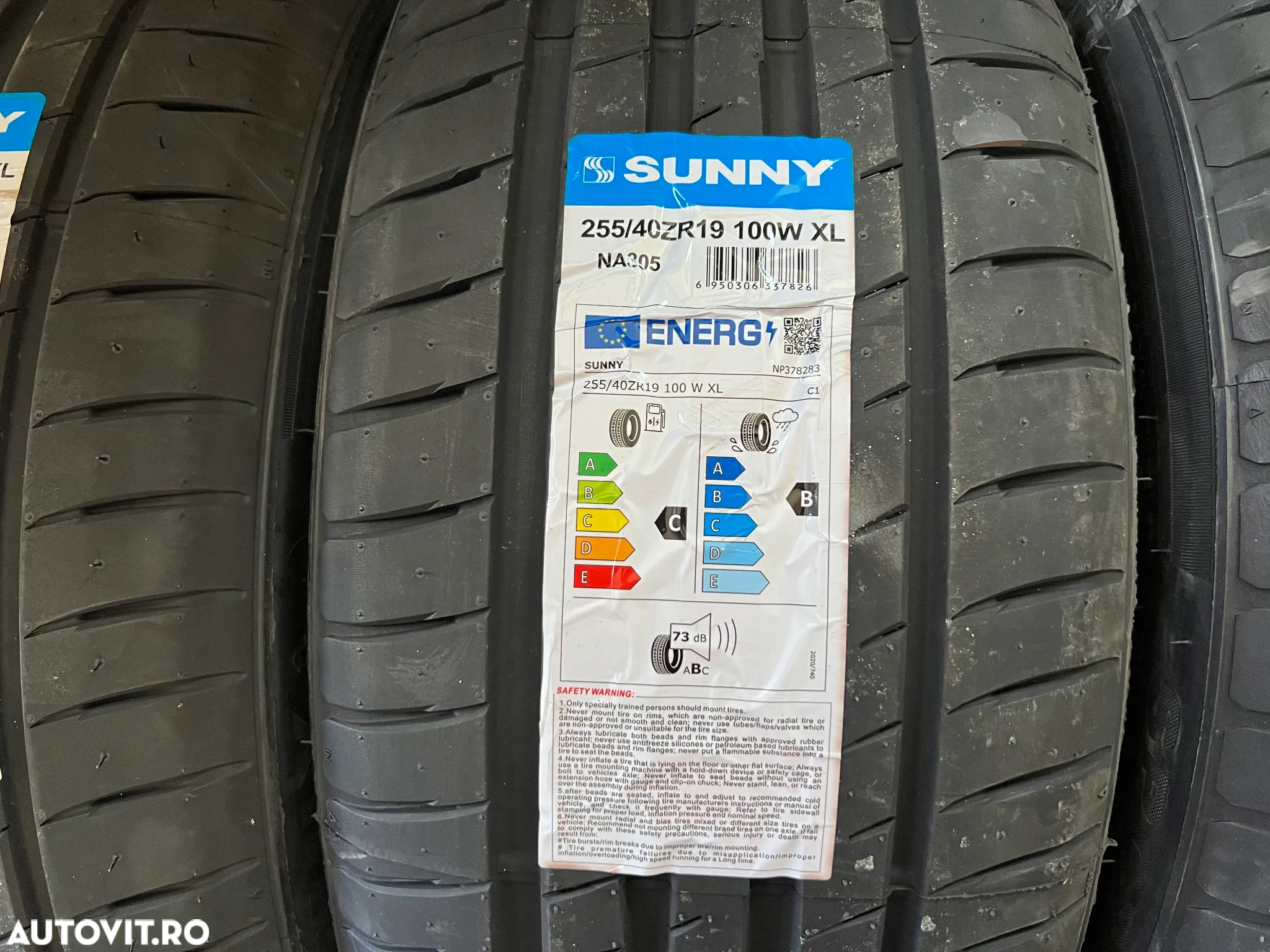 4 anvelope vara 255-40-19 Audi A4 A5 A6 Opel BMW Mercedes Kia - 2