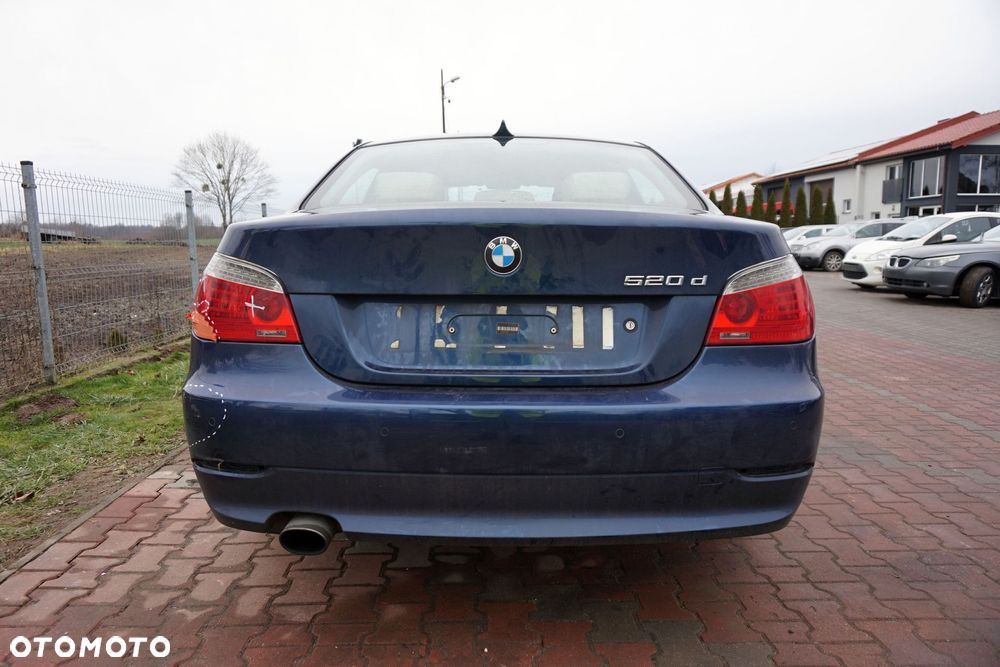 BMW 5 E60 LIFT LCI SEDAN 2009 A76 2.0 D N47D20A 177KM GS6-37DZ NIEBIESKI TIEFSEEBLAU na części - 5