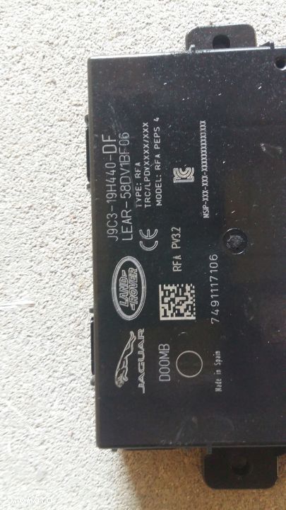 JAGUAR E-PACE X540 MODUŁ STEROWNIK J9C3-19H440-DF - 2