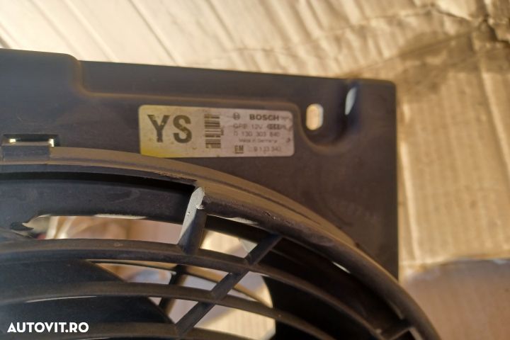 Electroventilator racire motor / AC 1.7DTI 0130303840 0130303275 Opel - 6