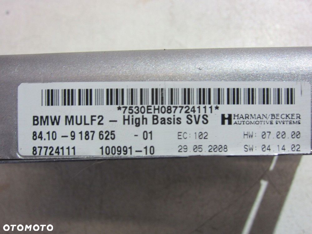 BMW E91 E90 E60 E87 MODUŁ STEROWNIK MULF 9187625 - 5