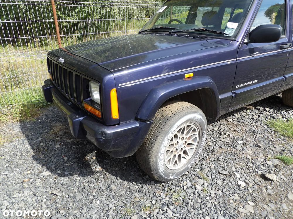 JEEP CHEROKEE XJ KLAPA ZDERZAK MASKA LAMPA BŁOTNIK PRZÓD CZĘŚCI - 4
