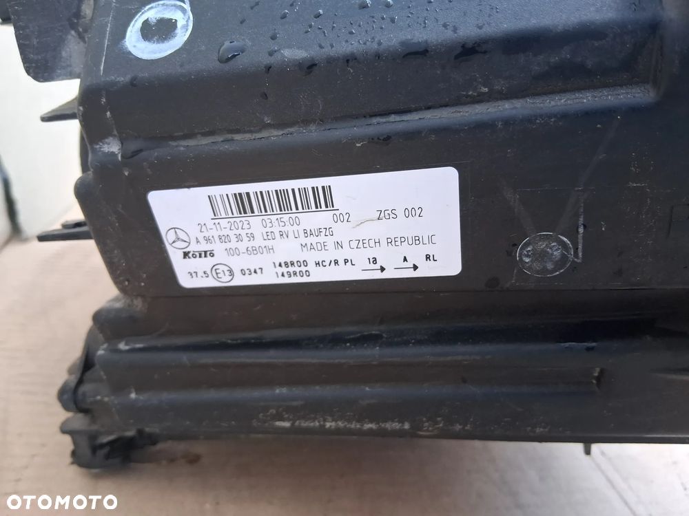 Lampa Lewa Przednia Mercedes-Benz Actros MP4 MP5 Led A9618203059 - 3