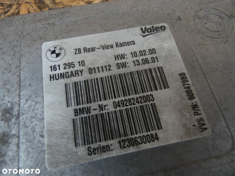 BMW F06 F10 F12  F10 F30  F01 MODUŁ KAMERY STEROWNIK 161295 - 2
