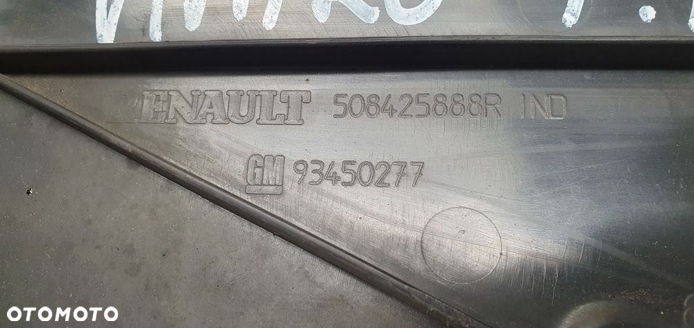 Osłona silnika boczna prawa Opel Vivaro B Trafic III 508425888R 93450277 - 5