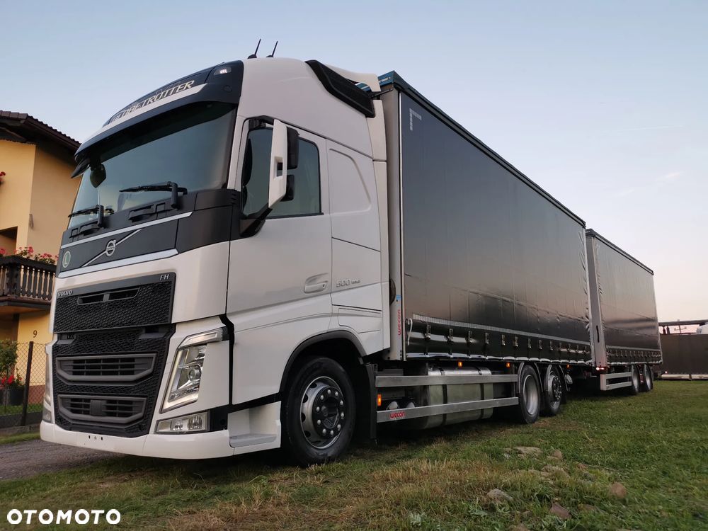 Volvo 2x FH 500 XXL GLOBETROTTER / WECON / 7.71M+7.71M / TANDEM / ZESTAW / SALON POLSKA / 1 WŁAŚCICIEL / PIĘKNY - 1
