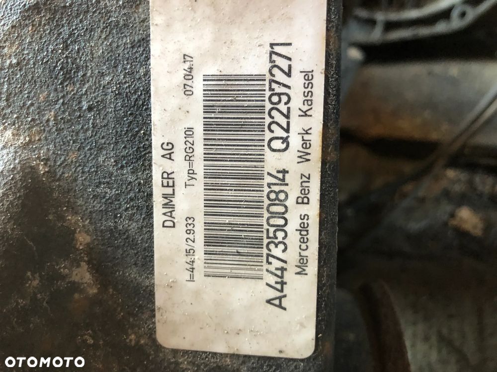 DYFER MOST MERCEDES VITO VIANO 447 2.0 2.2 CDI 41;15 44;15  gwa!!!! - 3