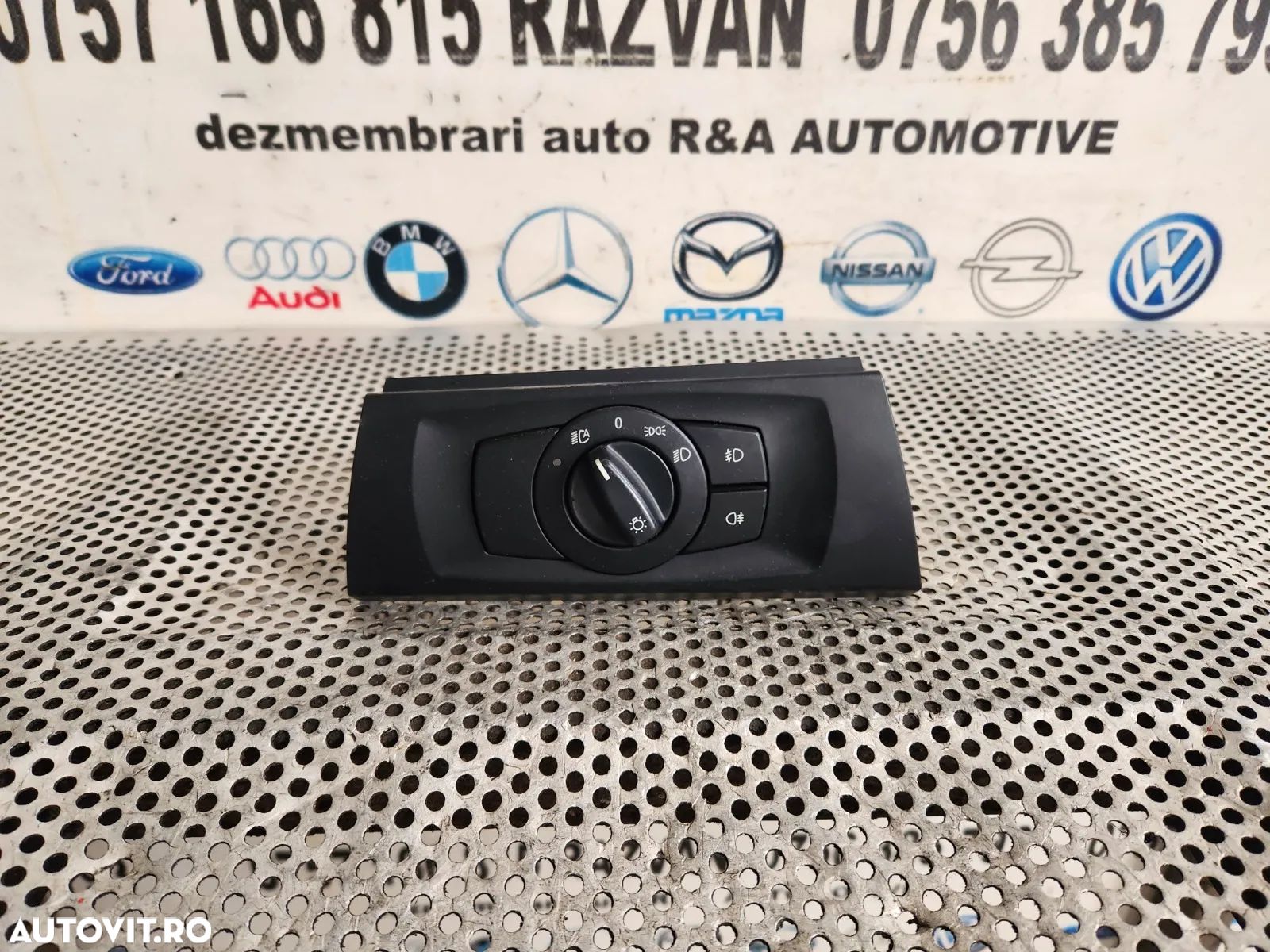 Bloc Lumini Bmw E90 E91 E92 E93 X1 E84 E81 E87 Cu Functia Auto Si Proiectoare Ceata Cod  - Dezmembr - 1