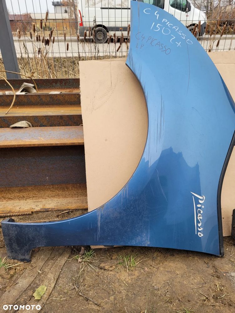 BŁOTNIK LEWY PRZÓD CITROEN C4 PICASSO - 5