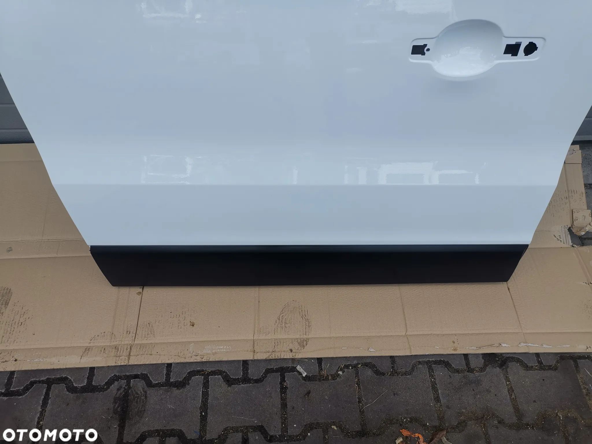 Drzwi Przesuwne Prawe Renault Trafic III Opel Vivaro B 2014- BIAŁE - 5