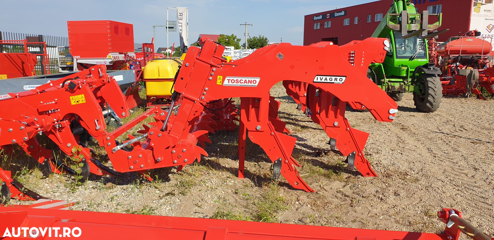 Toscano IVAGRO Scarificator 70 cm adancime , 5 - 7 ancore - 9