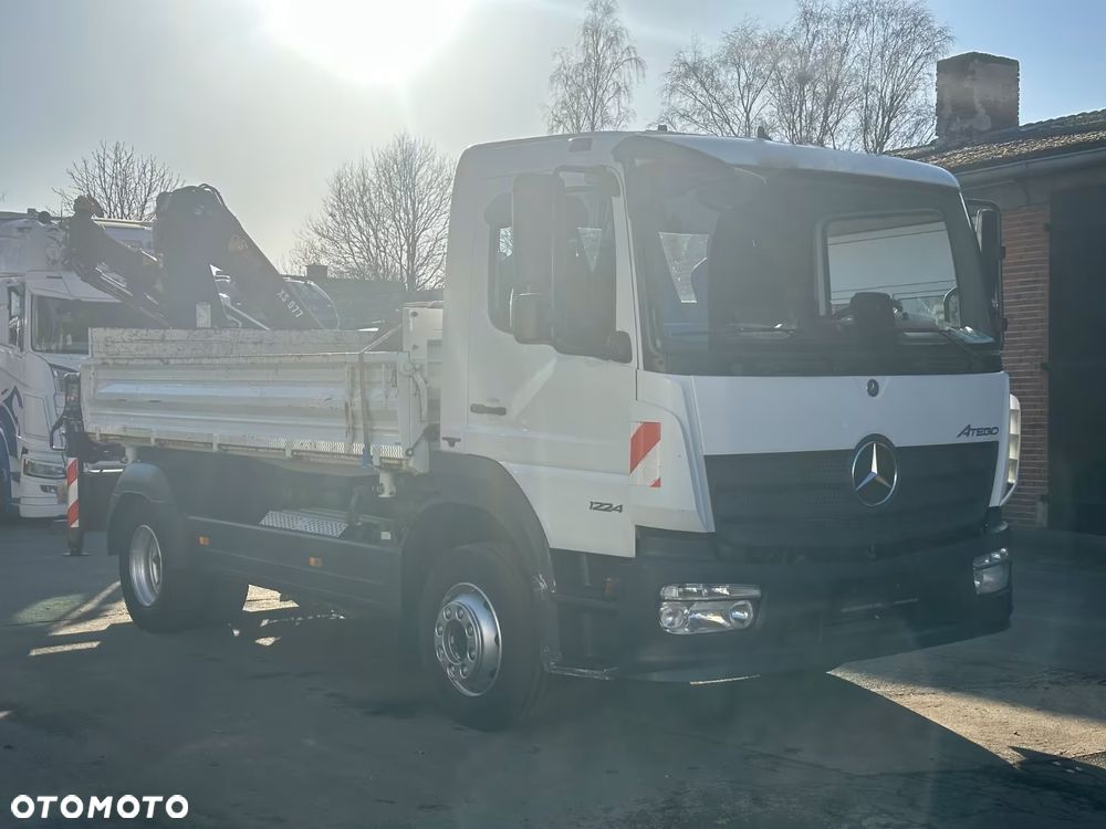 Mercedes-Benz Atego 1224 4x2 Wywrotka 2-stronna + HIAB XS 077 | Euro 6 | Klimatyzacja | 120 000 km - 8