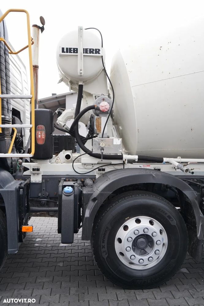 Volvo FMX 410 / 8x4 / BETONIERĂ / BETONIERĂ / LIEBHERR / 9 M3 / I-SHIFT / JANTE DIN ALIAJ / EURO 5 - 18