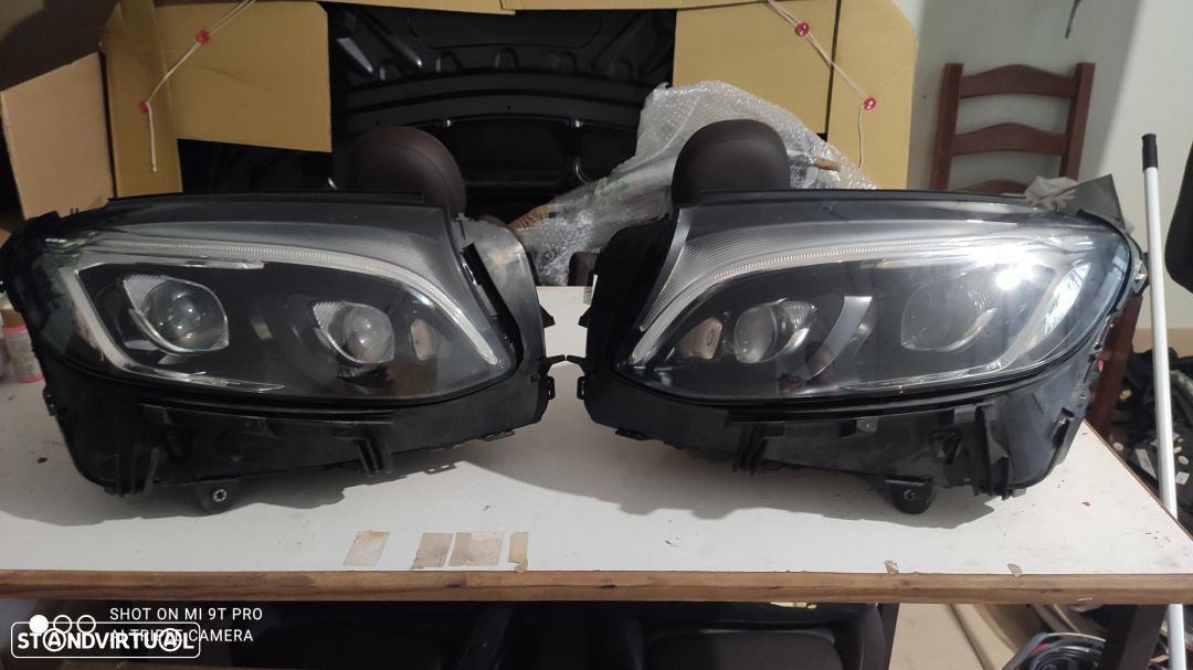 faróis COMPLETOS full Led ILS Mercedes w253 GLC - 1