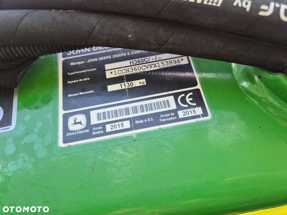 Ładowacz John Deere H360 - 3