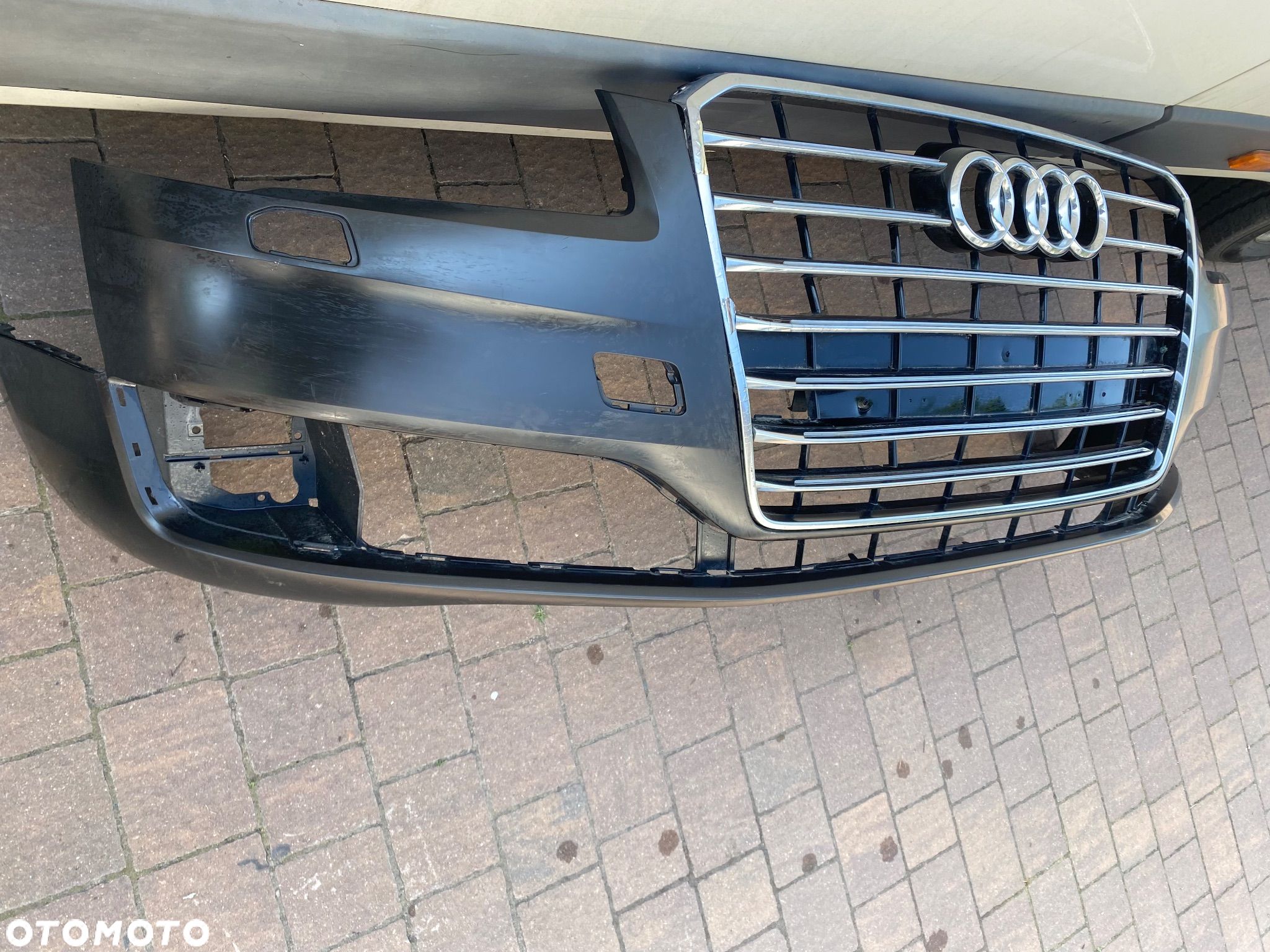 AUDI A8 D4 LIFT 10- ZDERZAK SPRYSK NOWY ORG - 1
