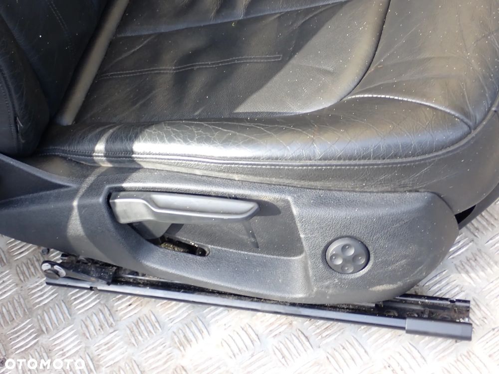 AUDI A6 C7 FOTEL PRZEDNI PRAWY / LEWY ORAZ KANAPA TYLNIA  SKÓRA  KOMPLET, DOSTĘPNE 2 KOMPLETY - 14