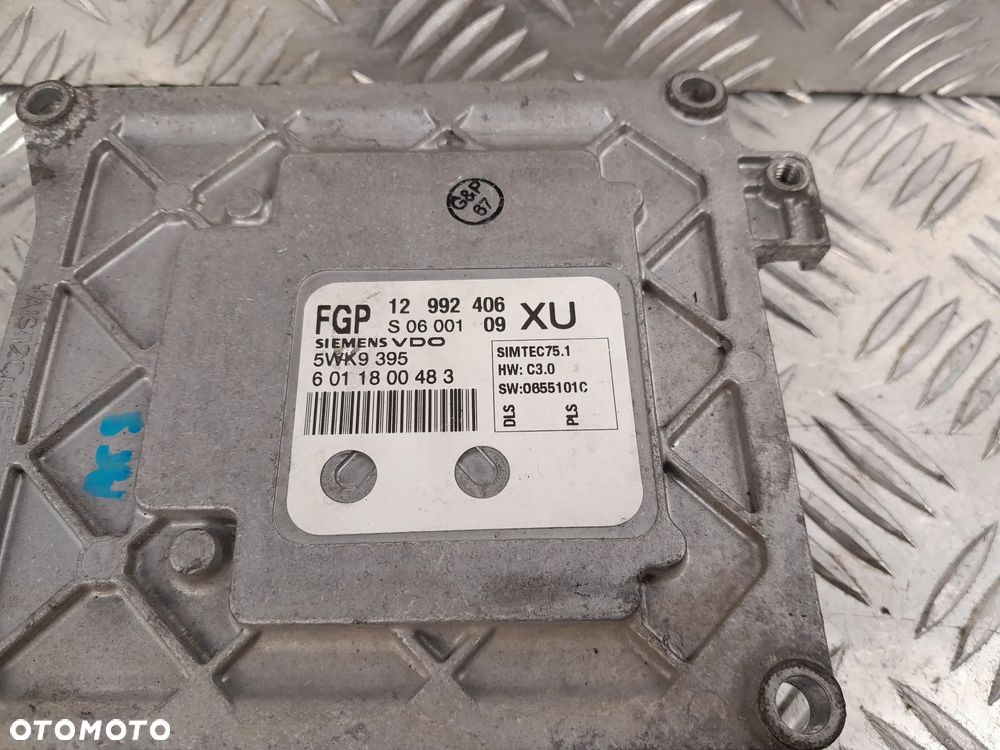 Sterownik silnika OPEL Astra H Zafira B 05-14r. 1.8 16v 140KM 12992406 - 3