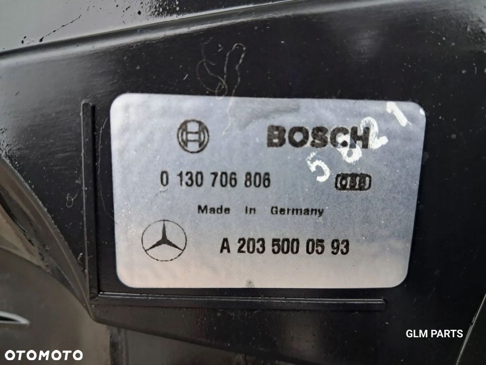 mercedes-benz slk r171 1.8 pas przedni chłodnica wentylator komplet - 4