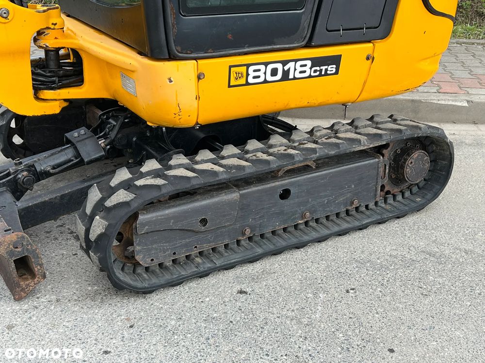JCB MINIKOPARKA JCB 8018 3 Łyżki Stan IDEALNY - 8