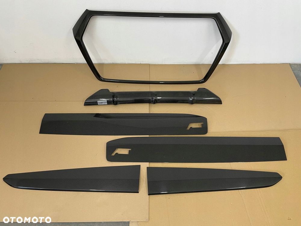CARBON ZESTAW AUDI Q7 4M0 ABT LISTWA ORYGINAŁ - 1